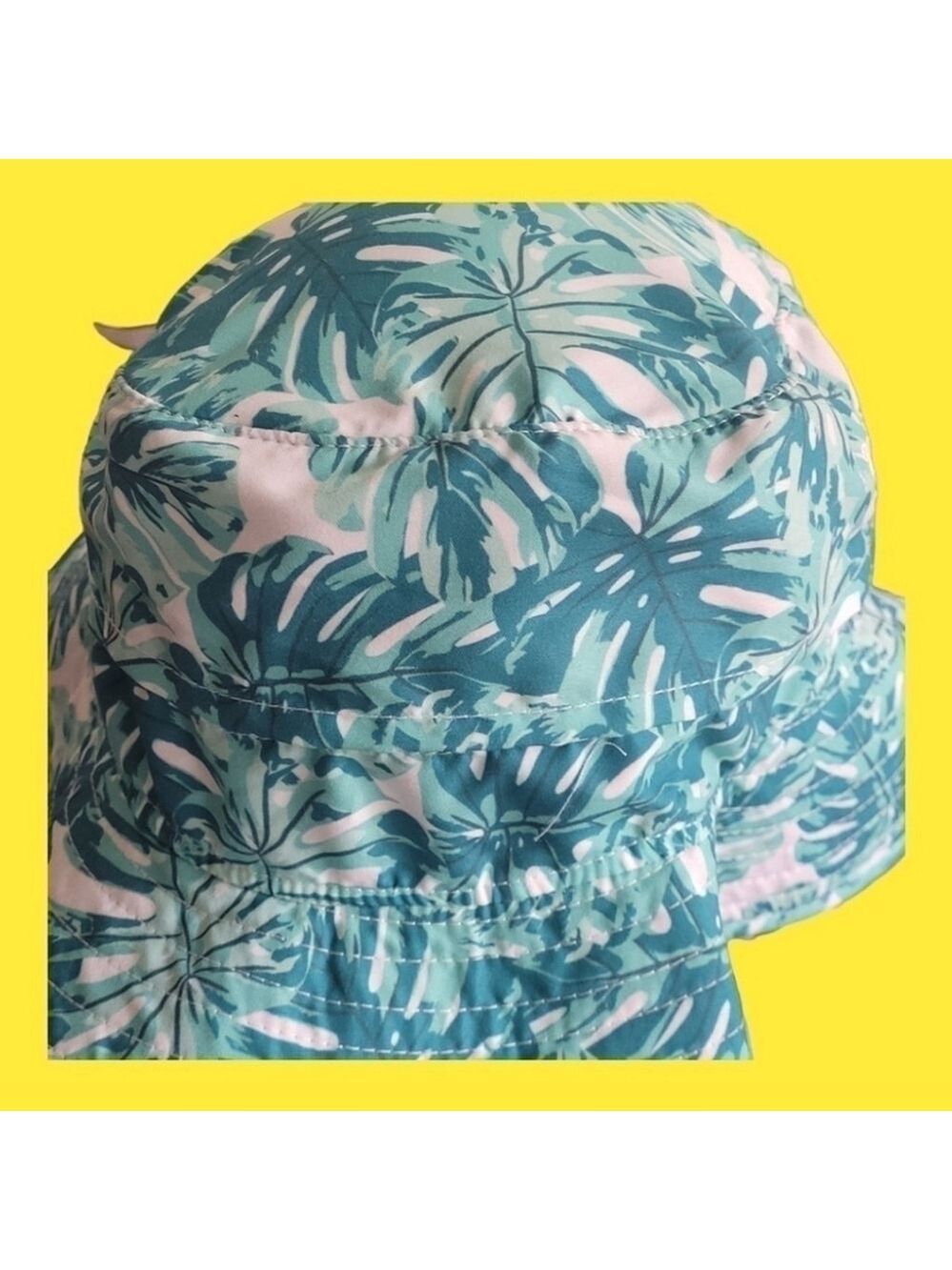 BANANA Boat | Unisex Sun Hat Blue Palms OS - Picture 3 of 16
